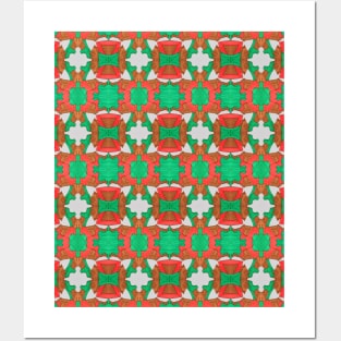 Ugly Xmas Pattern #4 Posters and Art